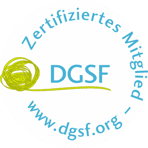 Zertifiziert von der Deutschen Gesellschaft für Systemische Therapie, Beratung und Familientherapie (DGSF) – mein Profil im DGSF-Mitgliederverzeichnis DGSF Zertifiziertes Mitglied